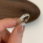 Designer white gold plated rings. Select one or multiple styles to combine.