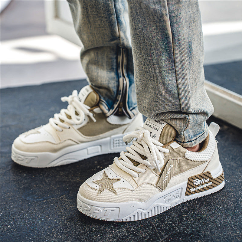 Breathable Casual Canvas Height Shoes