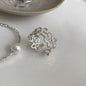 Designer white gold plated rings. Select one or multiple styles to combine.