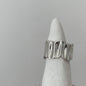 Designer white gold plated rings. Select one or multiple styles to combine.