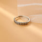 Designer white gold plated rings. Select one or multiple styles to combine.