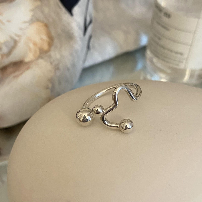 Designer white gold plated rings. Select one or multiple styles to combine.