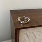 Designer white gold plated rings. Select one or multiple styles to combine.