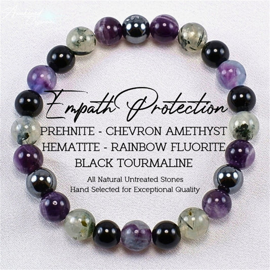 Empath protection Natural Stone Bracelet