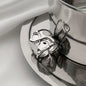 Designer white gold plated rings. Select one or multiple styles to combine.